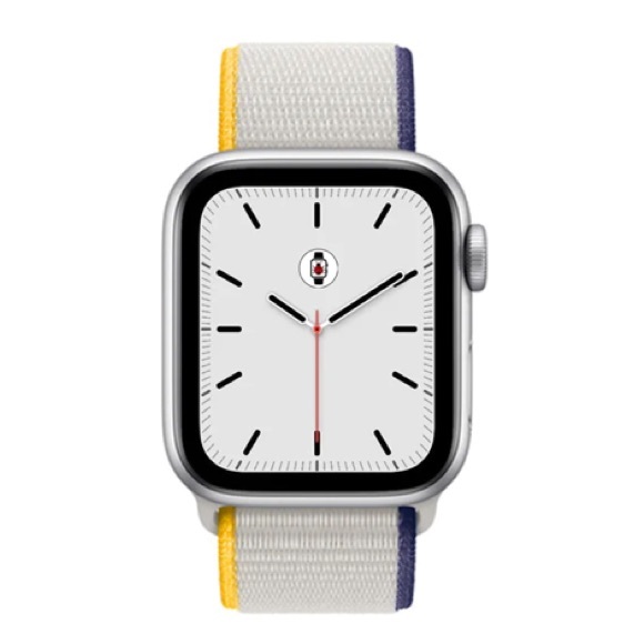 Apple Watch 44 mm Sea Salt Sport Loop - Picture 2 of 10